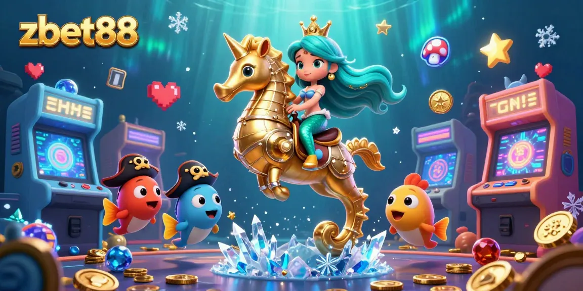 Experience thrilling gaming at zbet88 with a vibrant underwater casino world, where fantasy meets excitement.