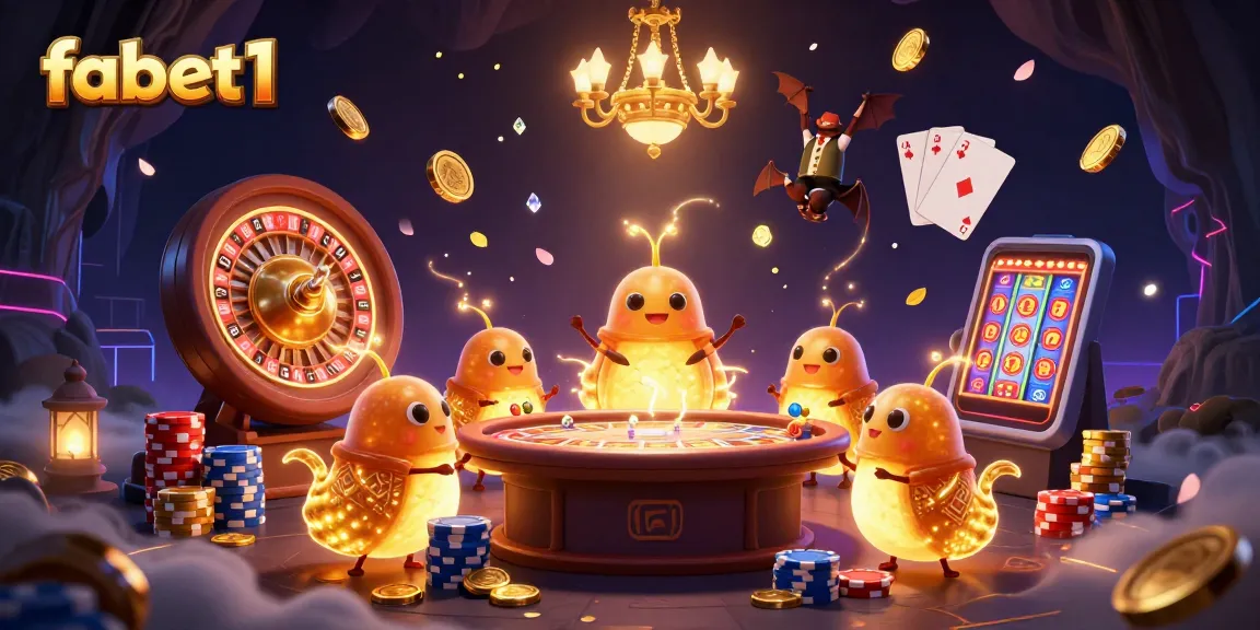 Experience fabet1's exhilarating gameplay with vibrant characters and captivating casino elements.